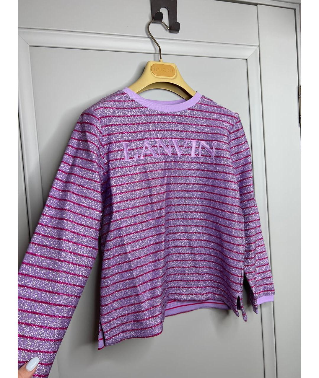 LANVIN Розовый хлопковый детская футболка / топ, фото 3