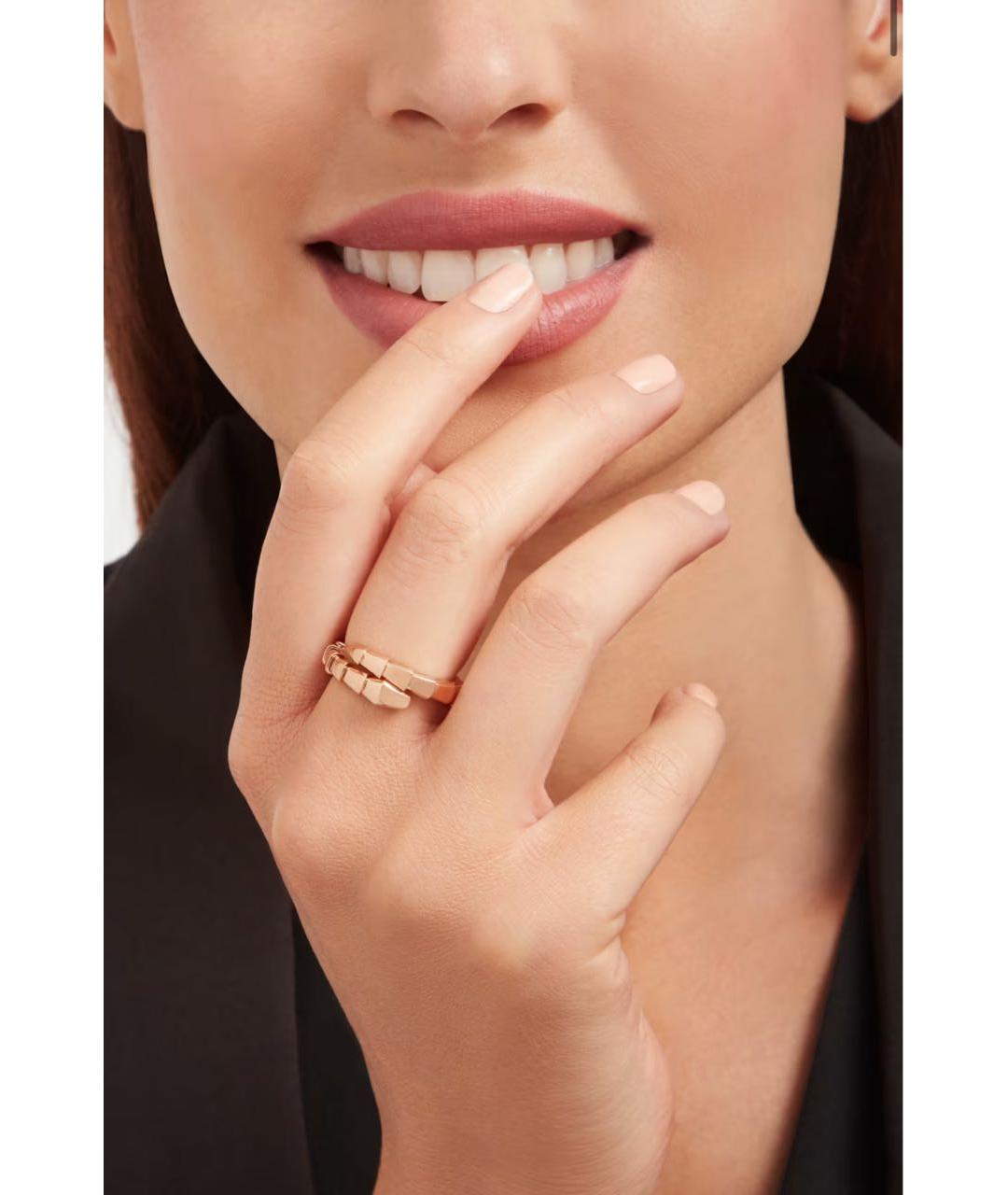 BVLGARI Золотое кольцо из розового золота, фото 3