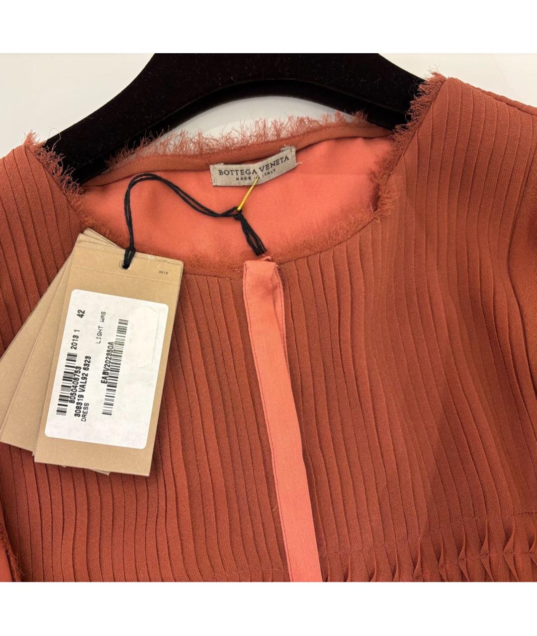 BOTTEGA VENETA Шелковое повседневное платье, фото 5
