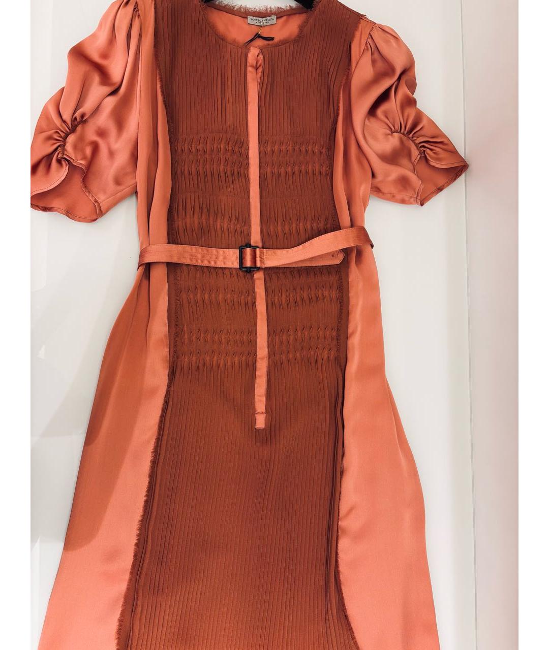 BOTTEGA VENETA Шелковое повседневное платье, фото 3