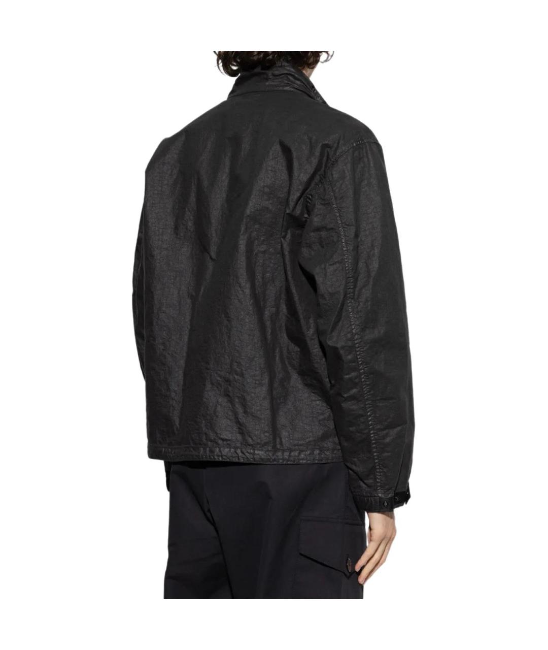 STONE ISLAND Черная куртка, фото 3