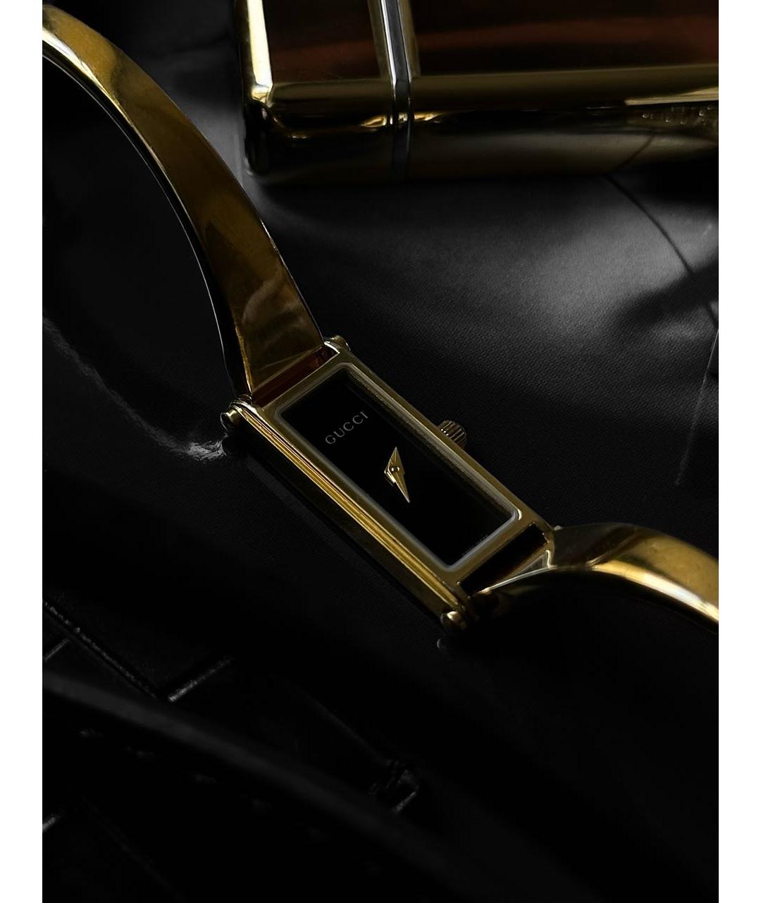 GUCCI Золотые позолоченные часы, фото 3
