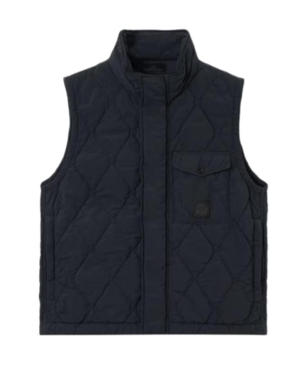 STONE ISLAND Черный жилет, фото 1