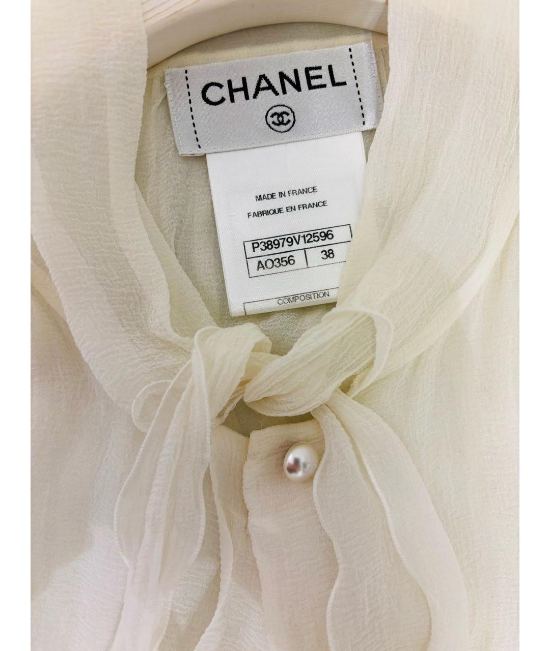 CHANEL Шелковая блузы, фото 3