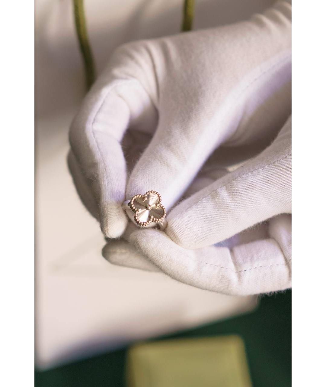VAN CLEEF & ARPELS Серебряное кольцо из белого золота, фото 3