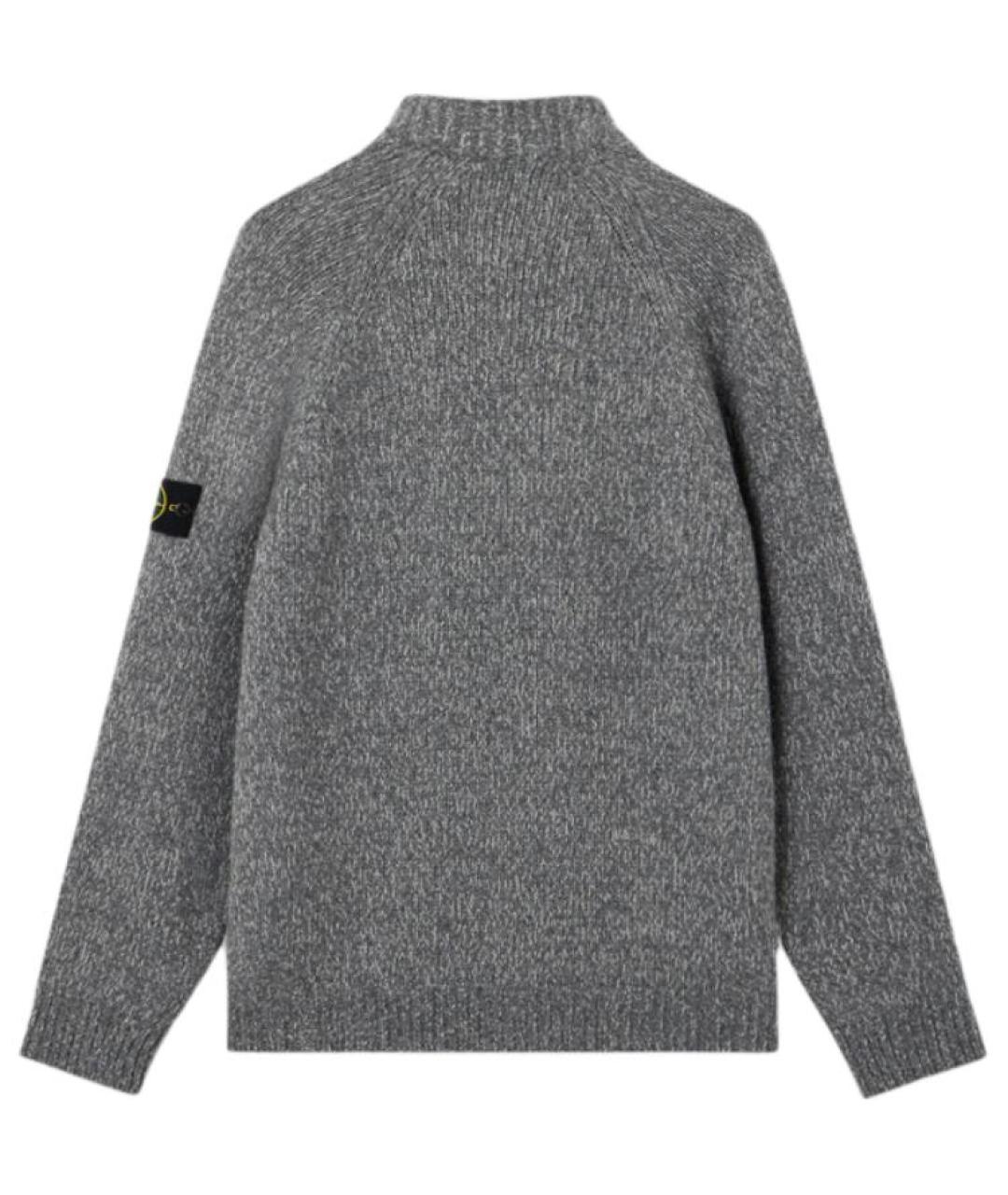 STONE ISLAND Серый кардиган, фото 2