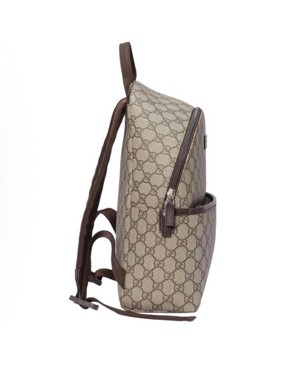 GUCCI Коричневый рюкзак, фото 3