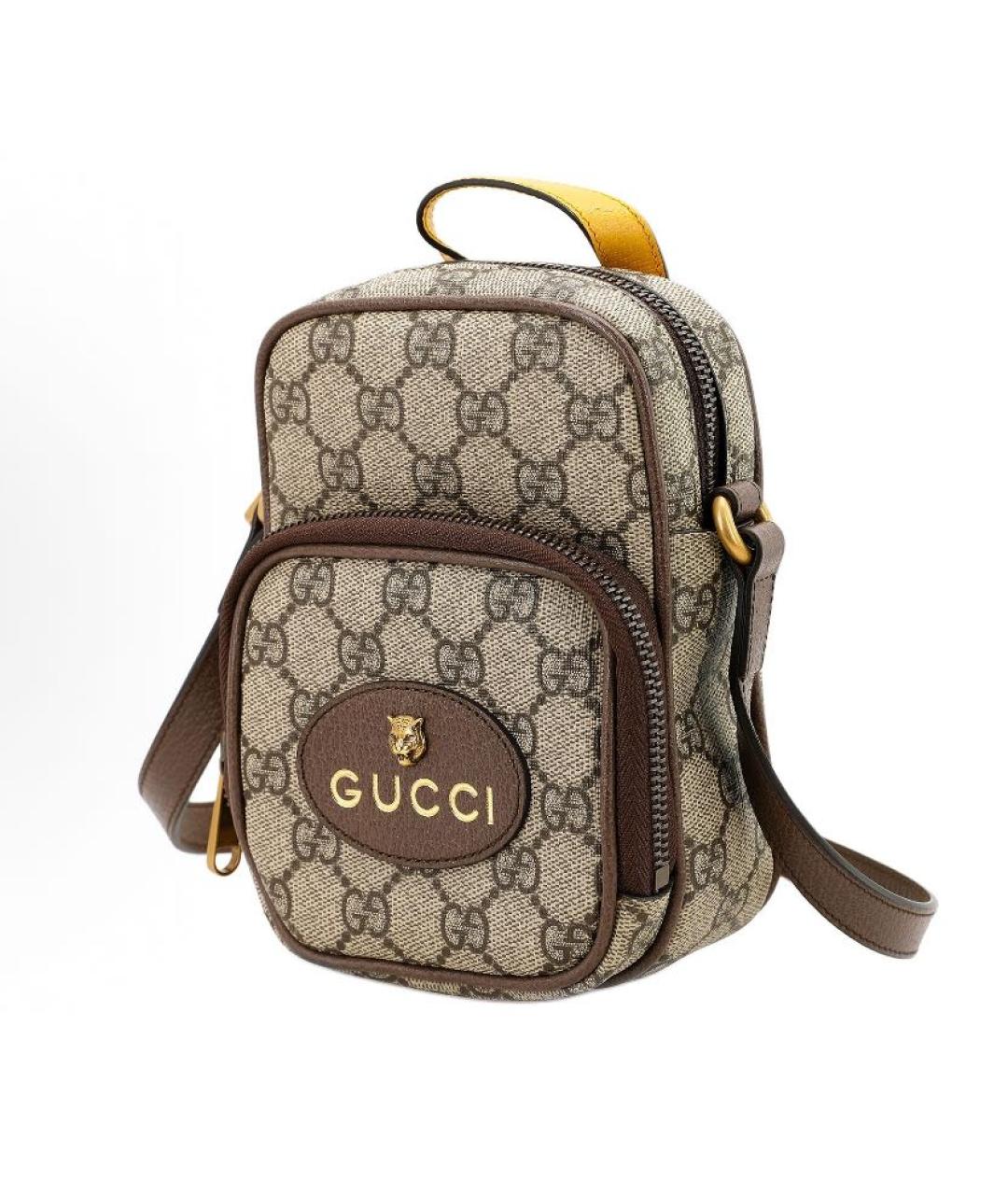 GUCCI Коричневый рюкзак, фото 2