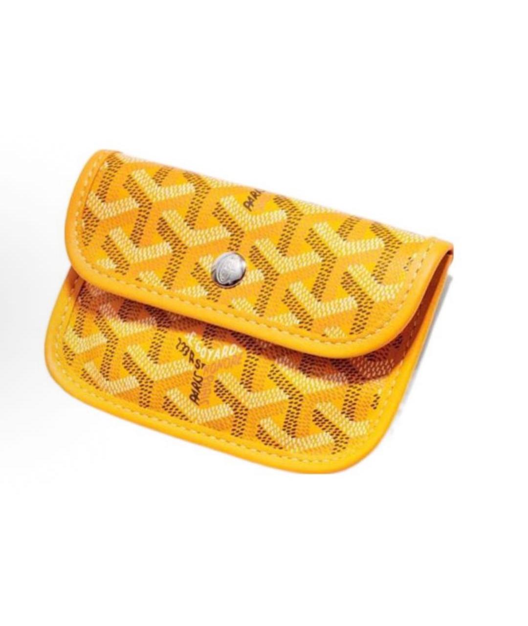 GOYARD Желтая сумка тоут, фото 3