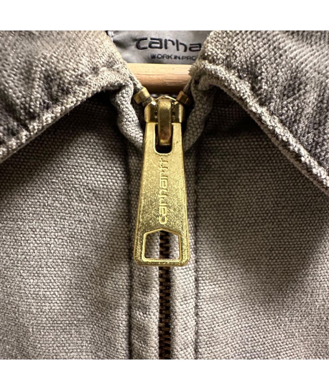 CARHARTT WIP Антрацитовая деним куртка, фото 3