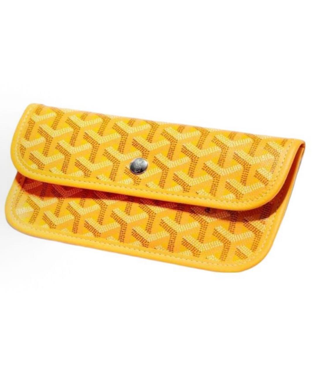 GOYARD Желтая сумка тоут, фото 4