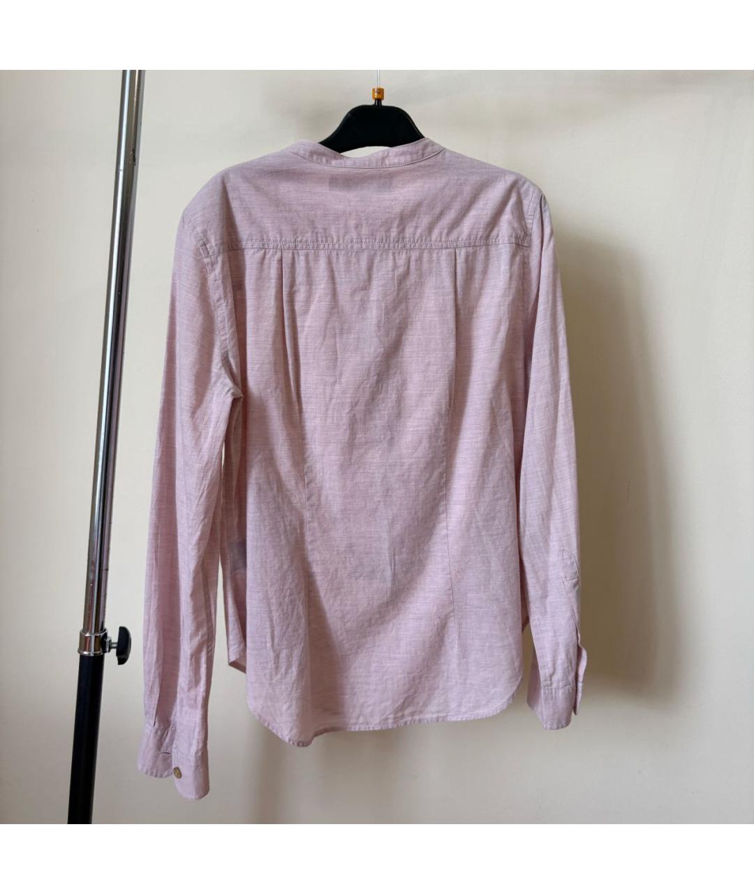 ISABEL MARANT Розовая льняная рубашка, фото 3