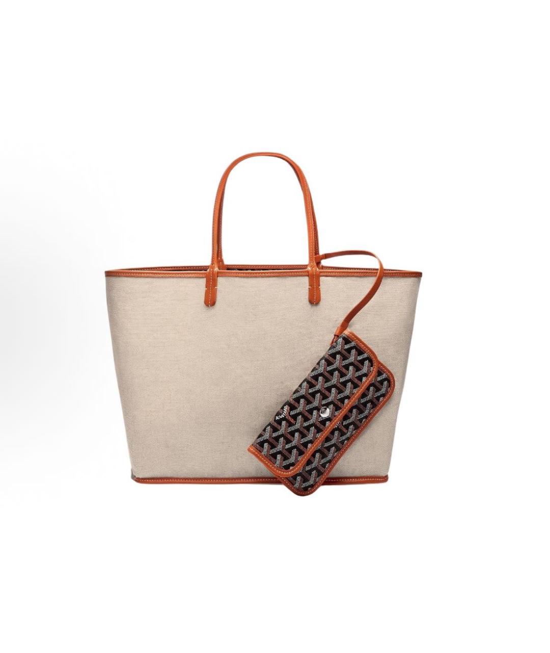 GOYARD Антрацитовая сумка тоут, фото 3