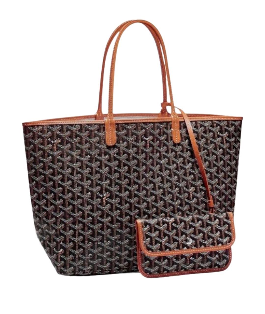 GOYARD Антрацитовая сумка тоут, фото 1