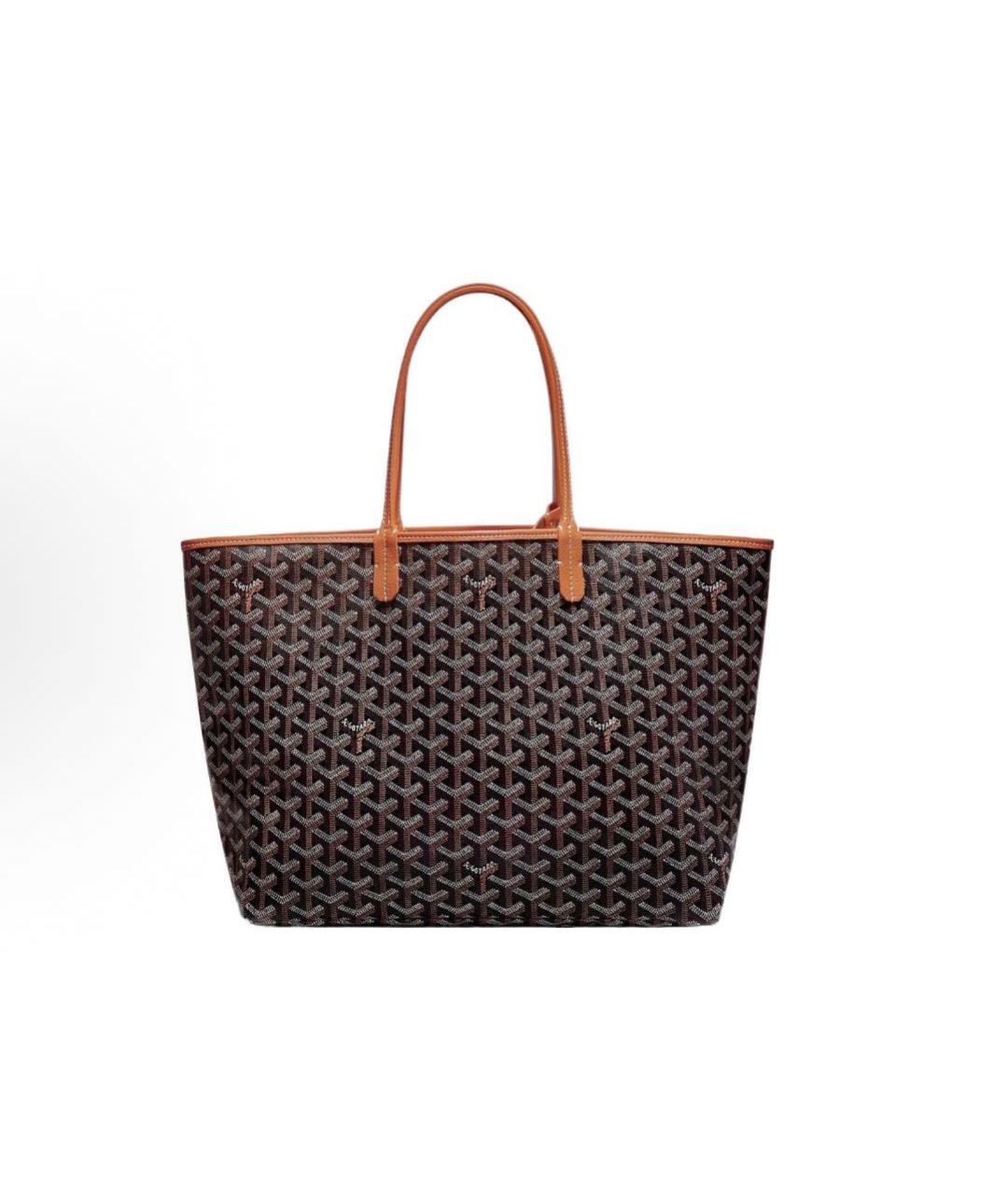 GOYARD Антрацитовая сумка тоут, фото 2