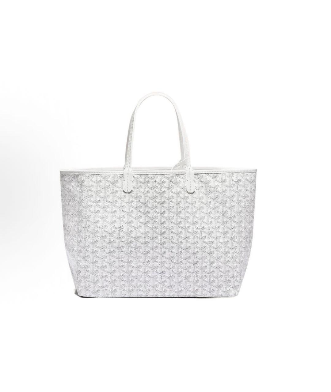 GOYARD Белая сумка тоут, фото 2