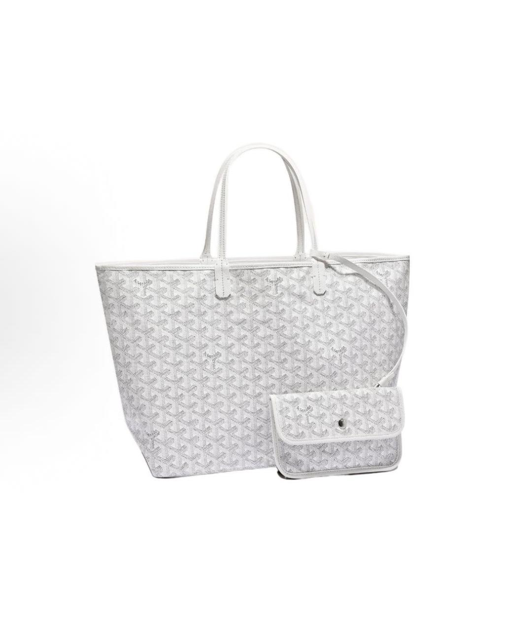 GOYARD Белая сумка тоут, фото 5