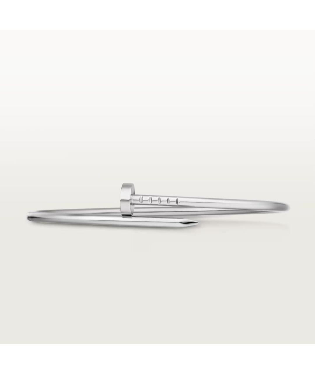 CARTIER Серебрянный браслет из белого золота, фото 7