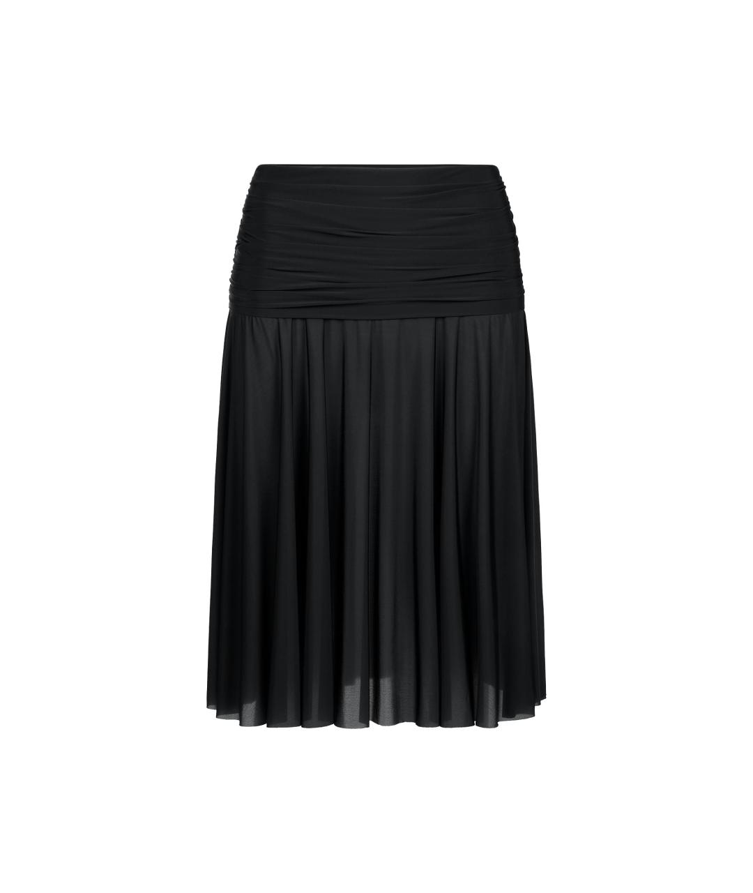 SKIMS Антрацитовая юбка макси, фото 1