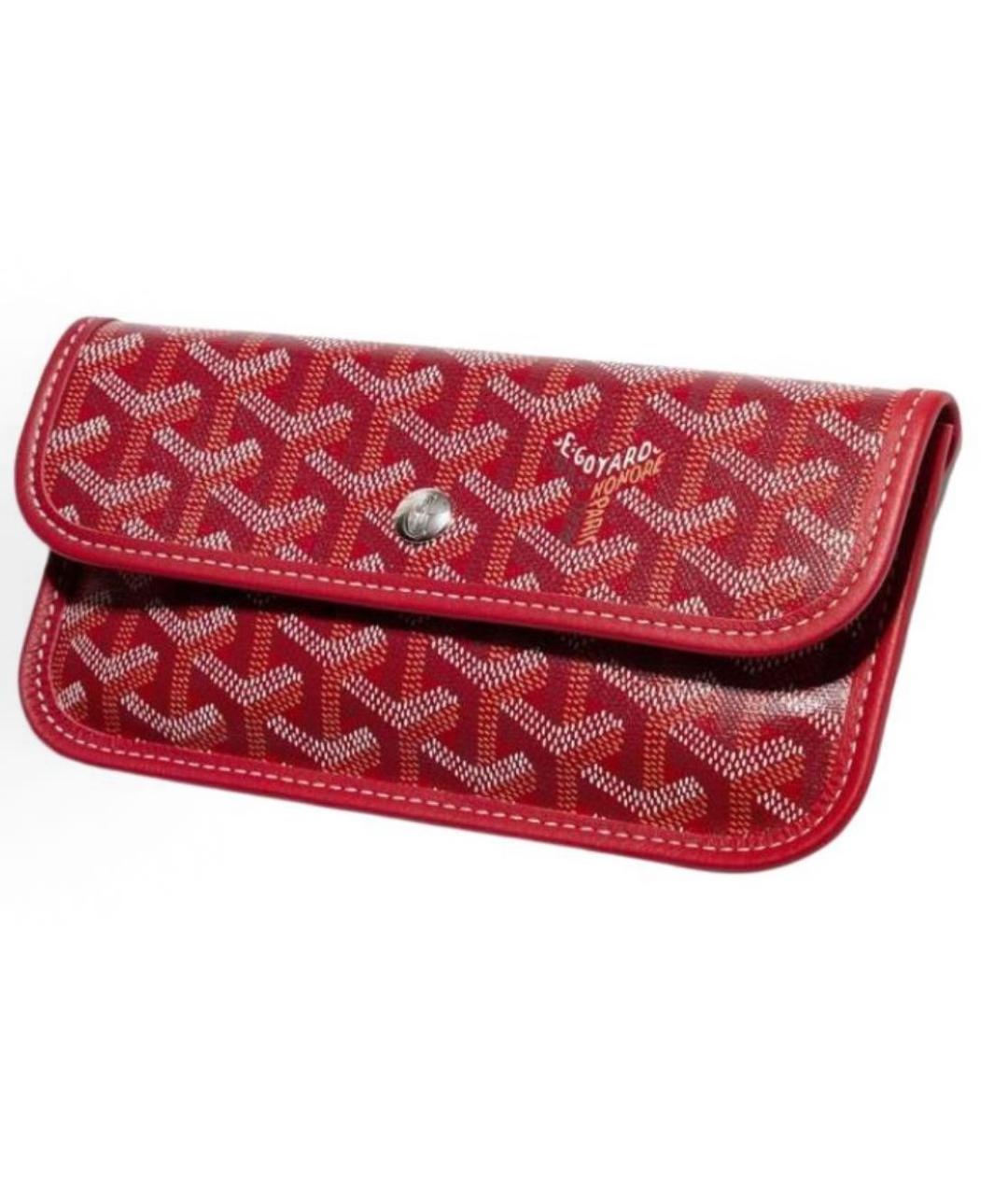 GOYARD Красная сумка тоут, фото 4