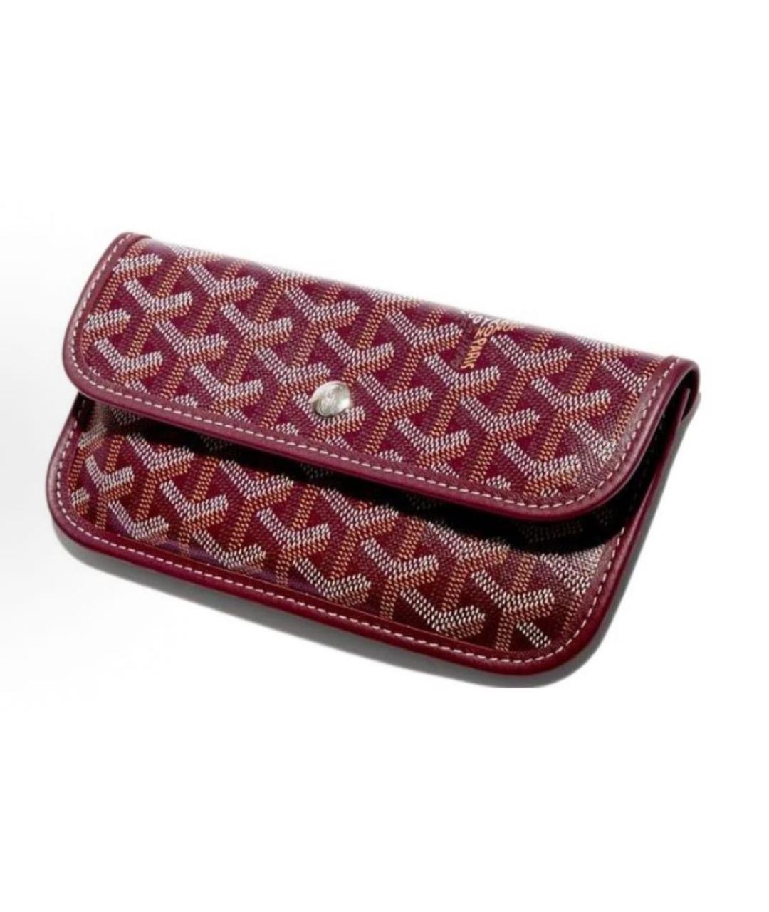GOYARD Бордовая сумка тоут, фото 4