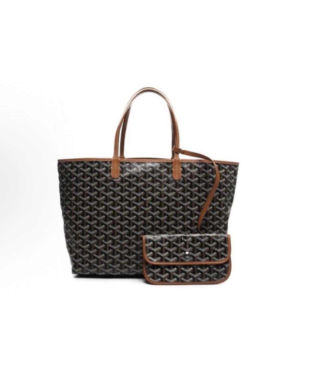 GOYARD Черная сумка тоут, фото 5