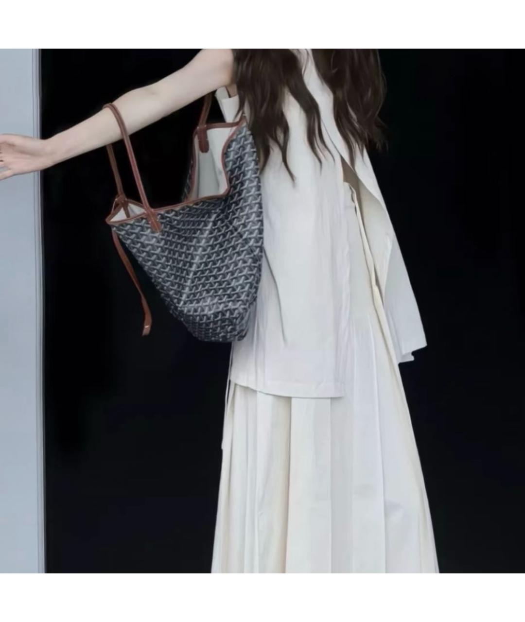 GOYARD Черная сумка тоут, фото 3