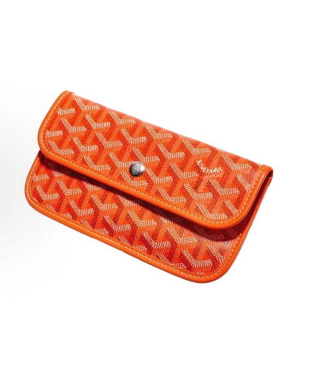 GOYARD Оранжевая сумка тоут, фото 4