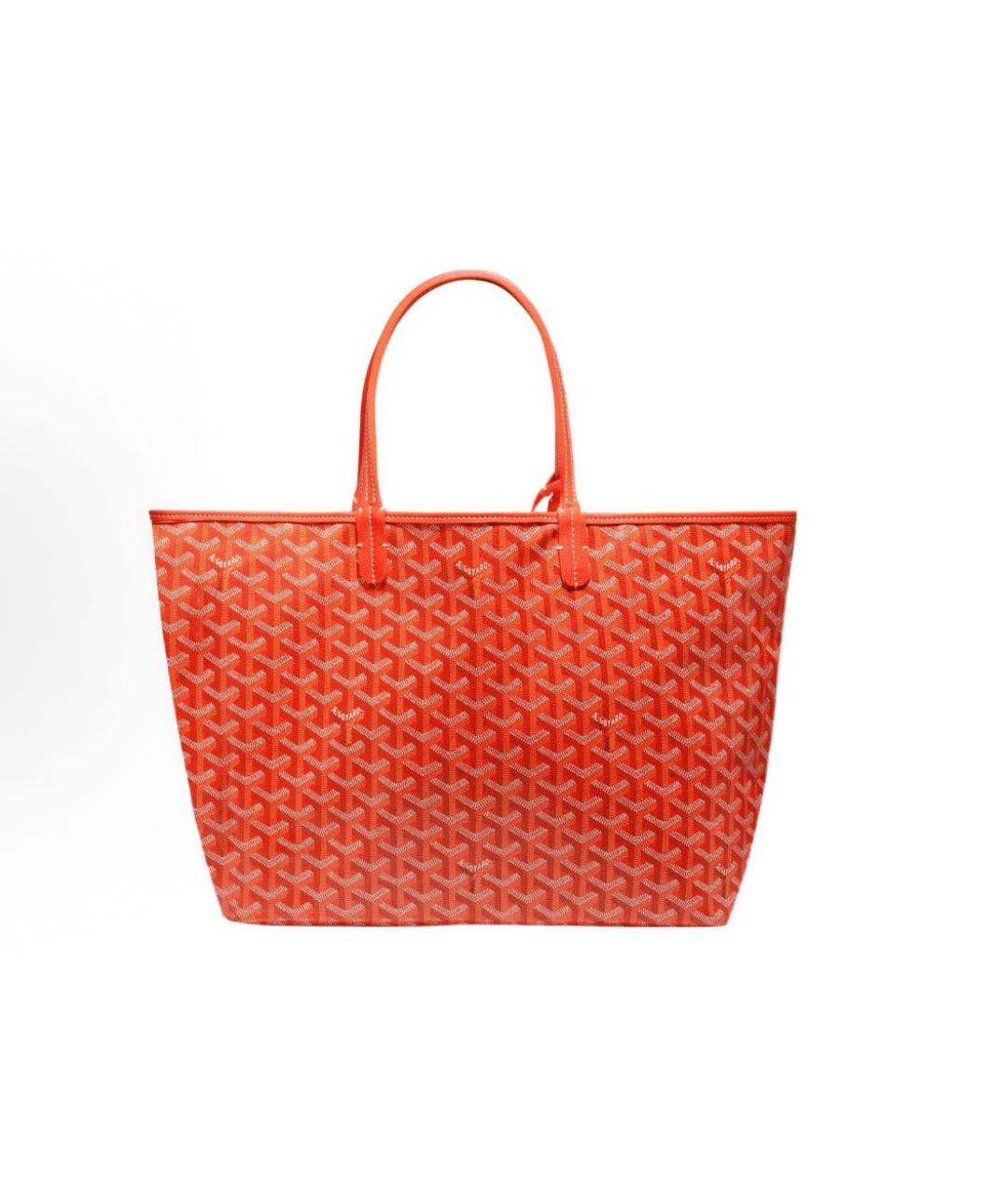 GOYARD Оранжевая сумка тоут, фото 2
