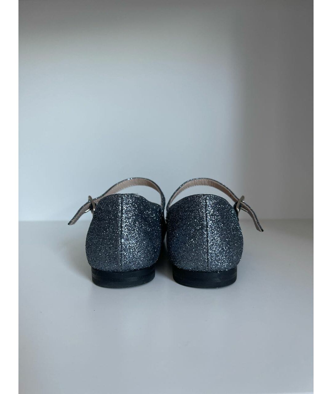 IL GUFO Серебряные кожаные туфли, фото 4