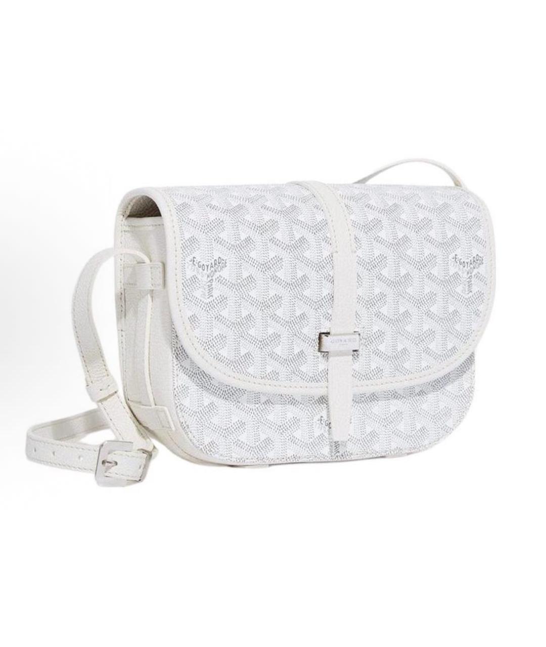 GOYARD Белая сумка через плечо, фото 5