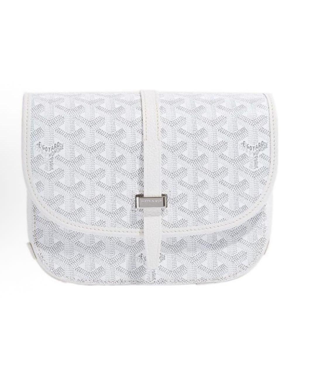 GOYARD Белая сумка через плечо, фото 2