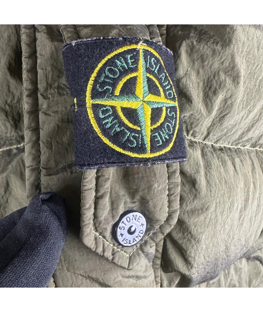 STONE ISLAND Зеленый жилет, фото 3