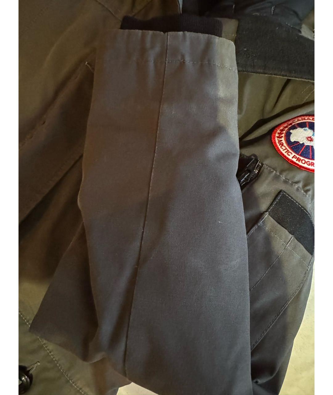 CANADA GOOSE Антрацитовая парка, фото 6