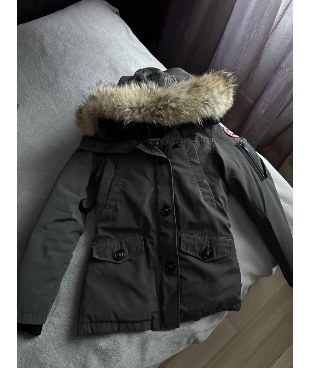 CANADA GOOSE Антрацитовая парка, фото 8