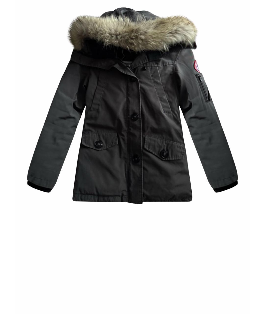 CANADA GOOSE Антрацитовая парка, фото 1