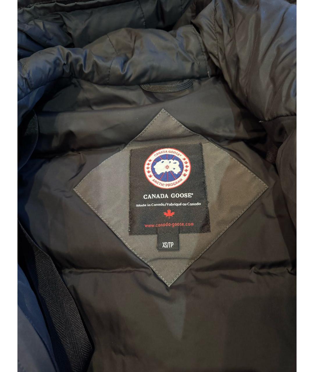 CANADA GOOSE Антрацитовая парка, фото 3