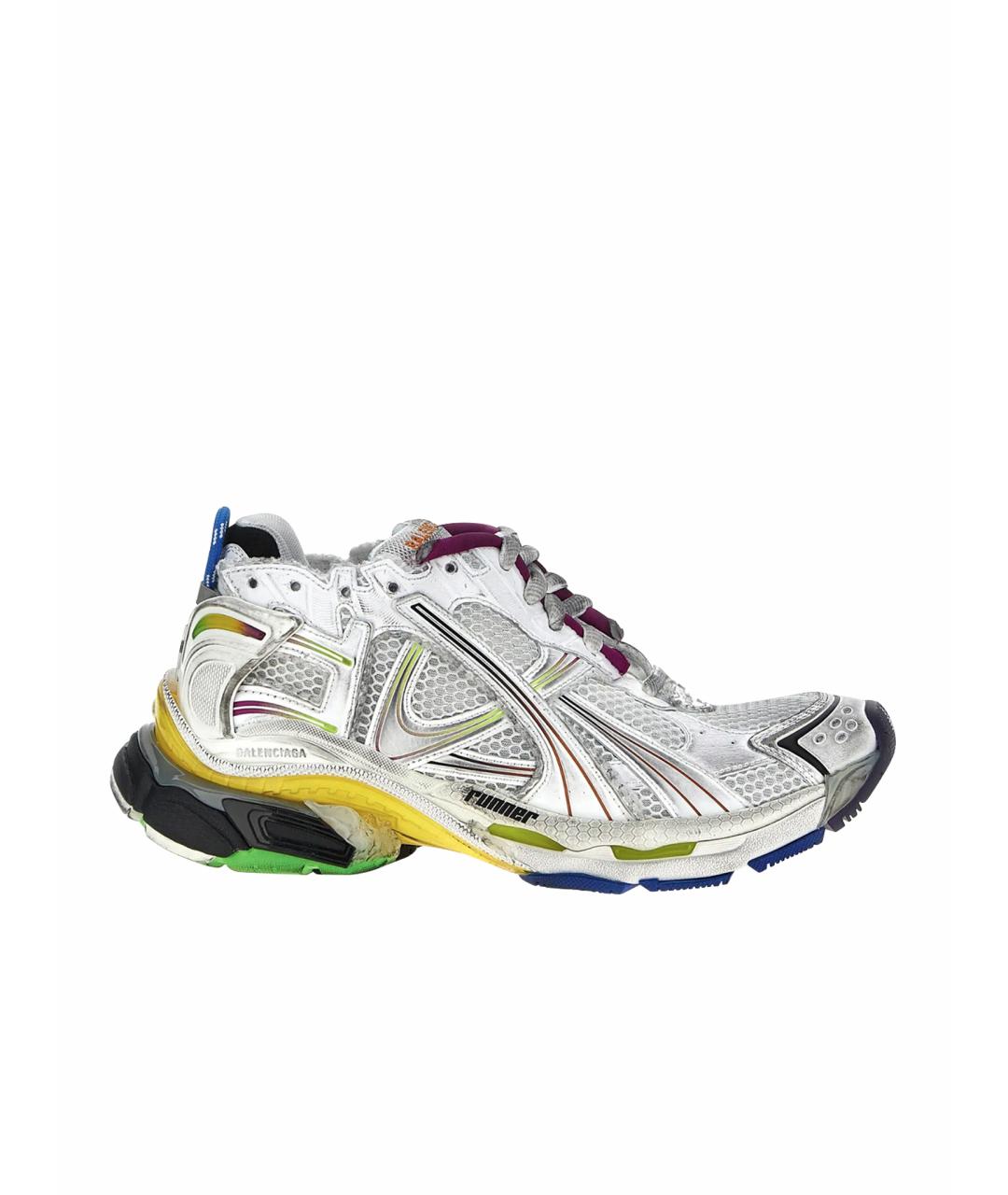 BALENCIAGA Белые высокие кроссовки / кеды, фото 1