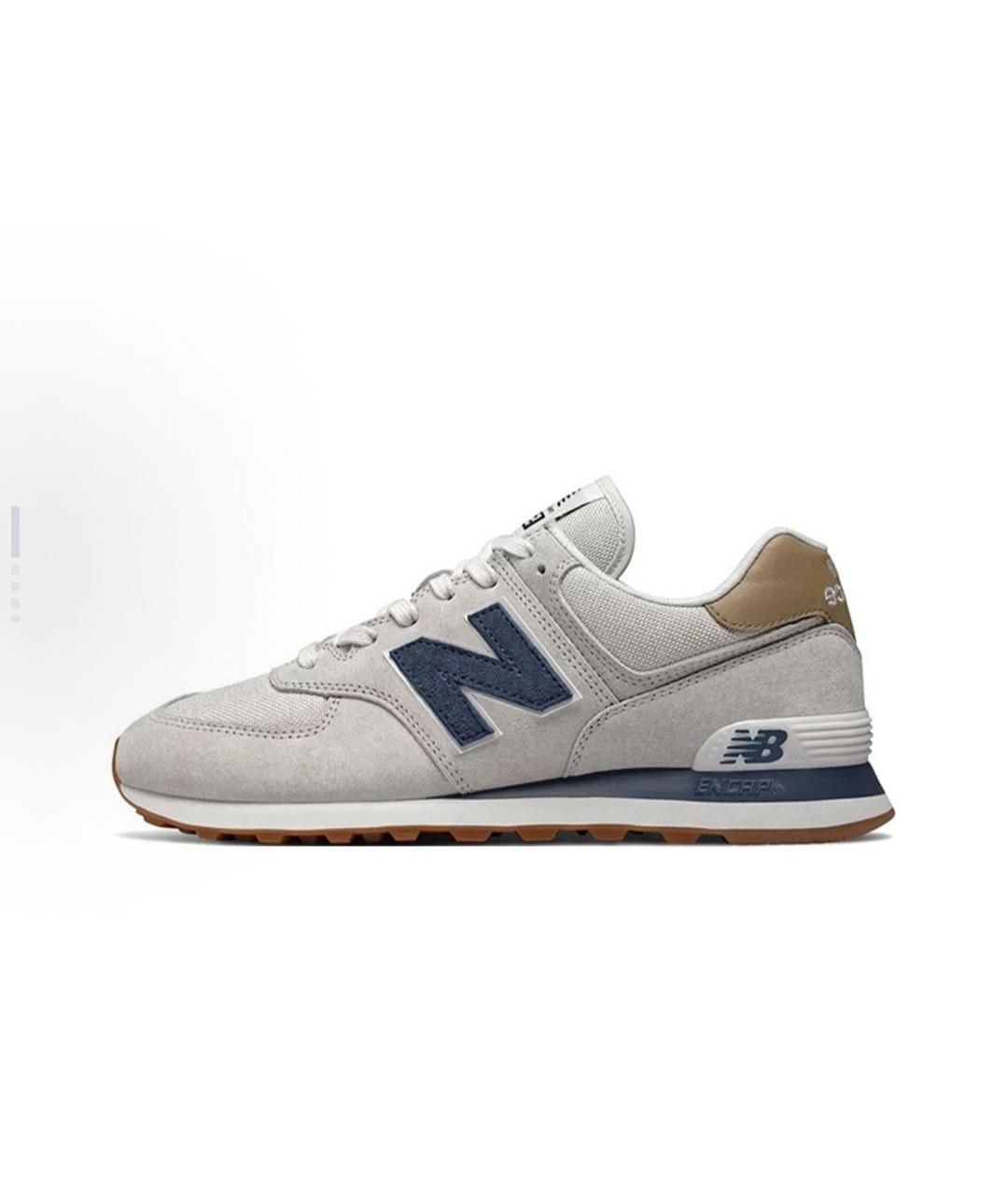 NEW BALANCE Белые низкие кроссовки / кеды, фото 7