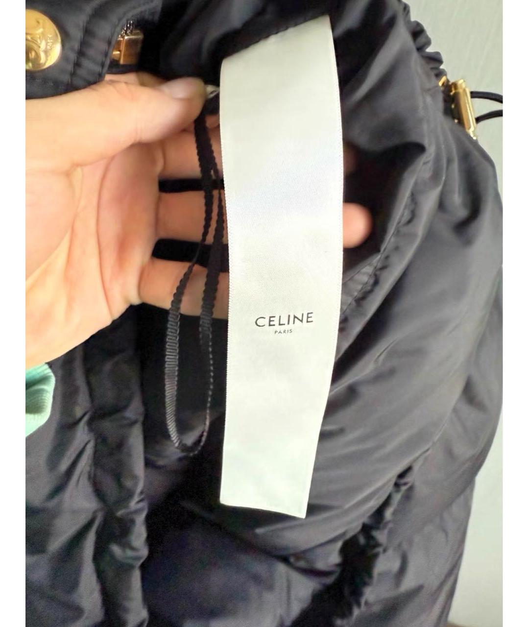 CELINE Черный пуховик, фото 5