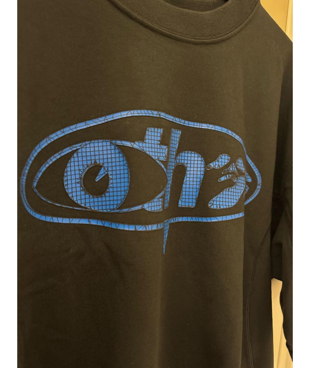 OFF-WHITE Черная футболка, фото 3