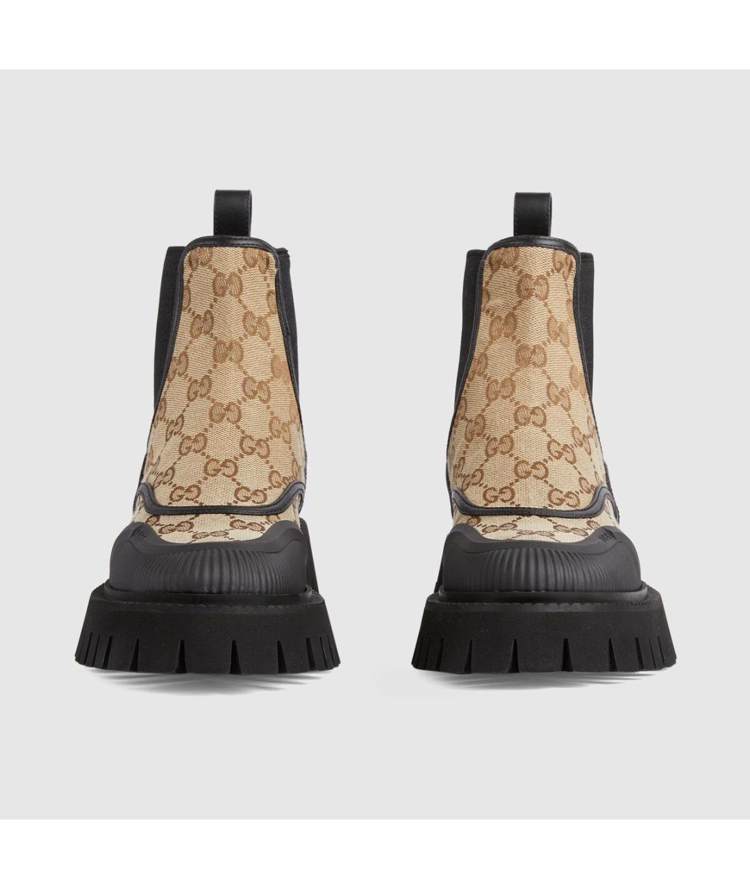 GUCCI Коричневые полусапоги, фото 3