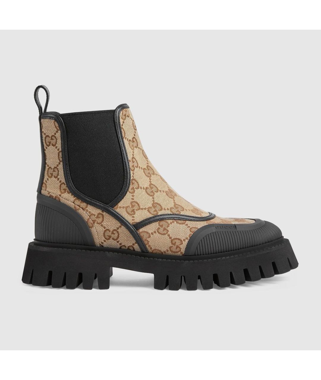 GUCCI Коричневые полусапоги, фото 7