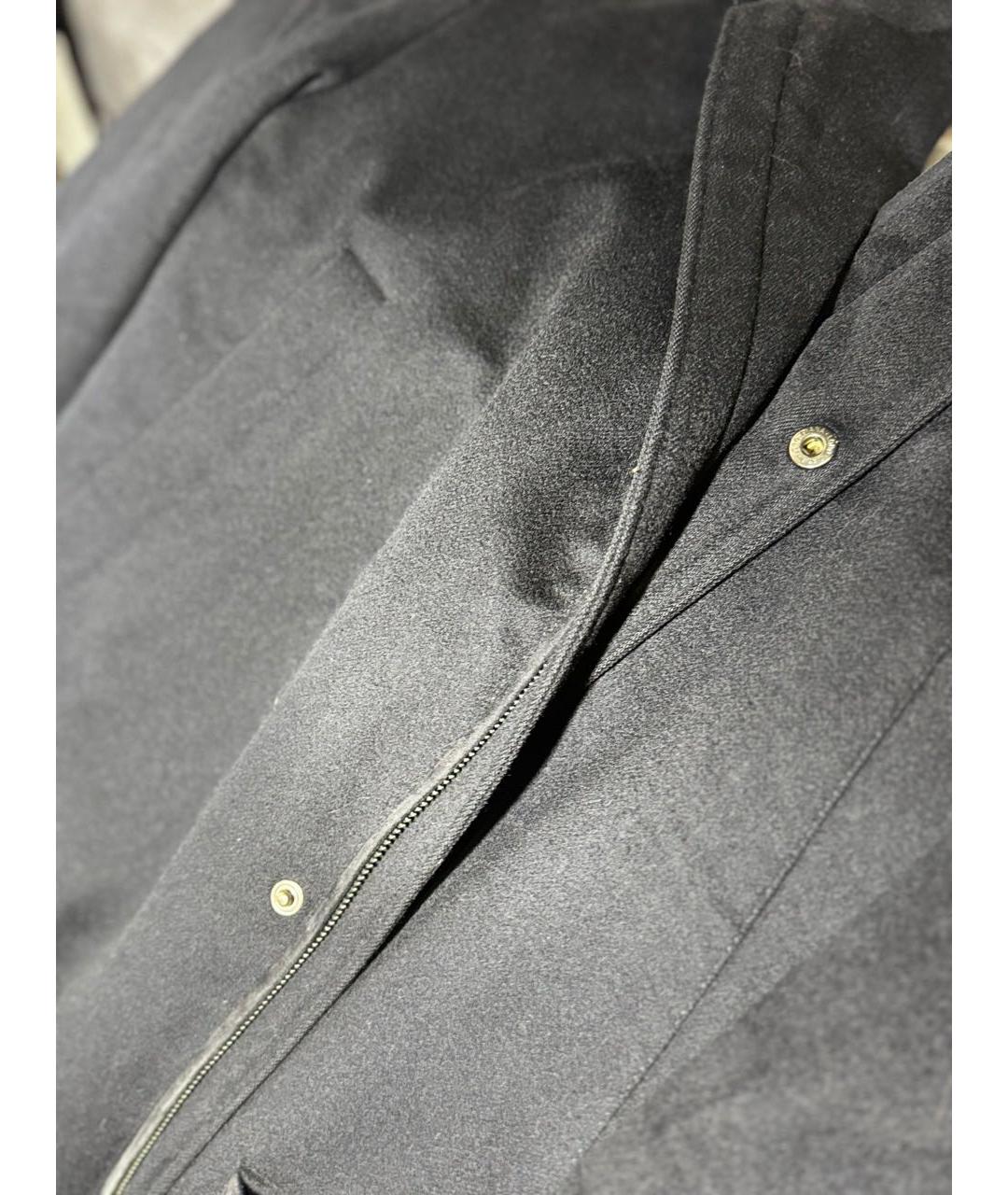 LORO PIANA Темно-синяя кашемировая куртка, фото 4