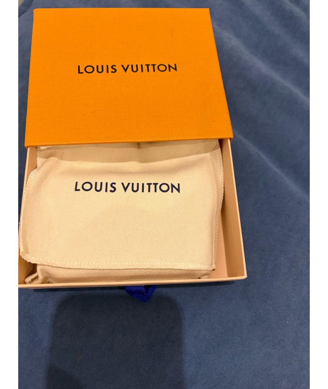 LOUIS VUITTON Темно-синий кошелек, фото 3