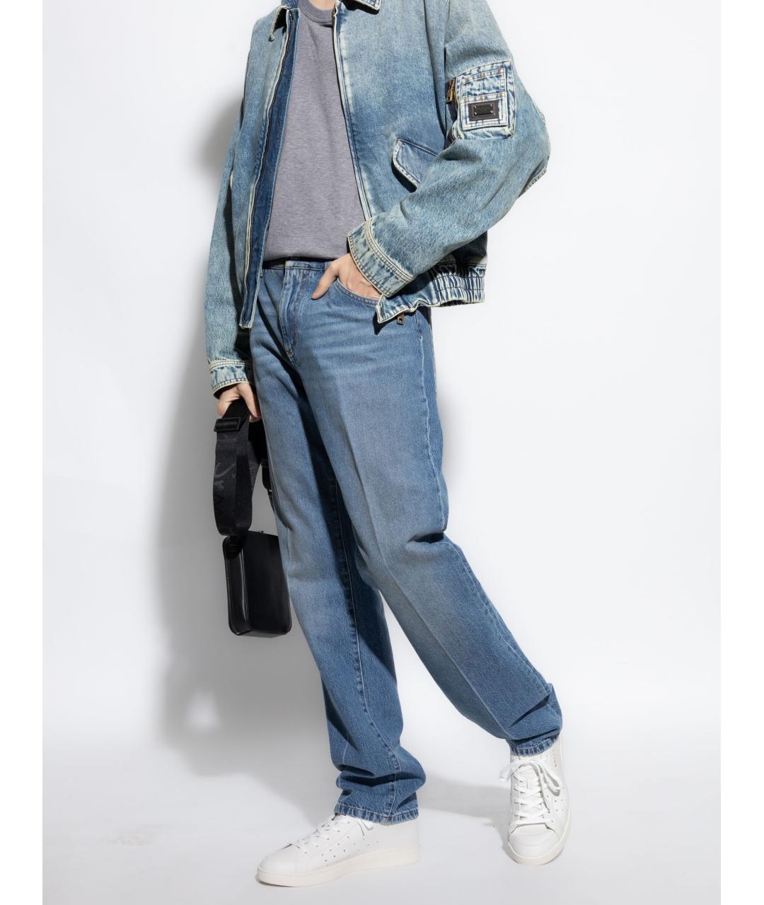 DOLCE&GABBANA Серая хлопковая майка, фото 5