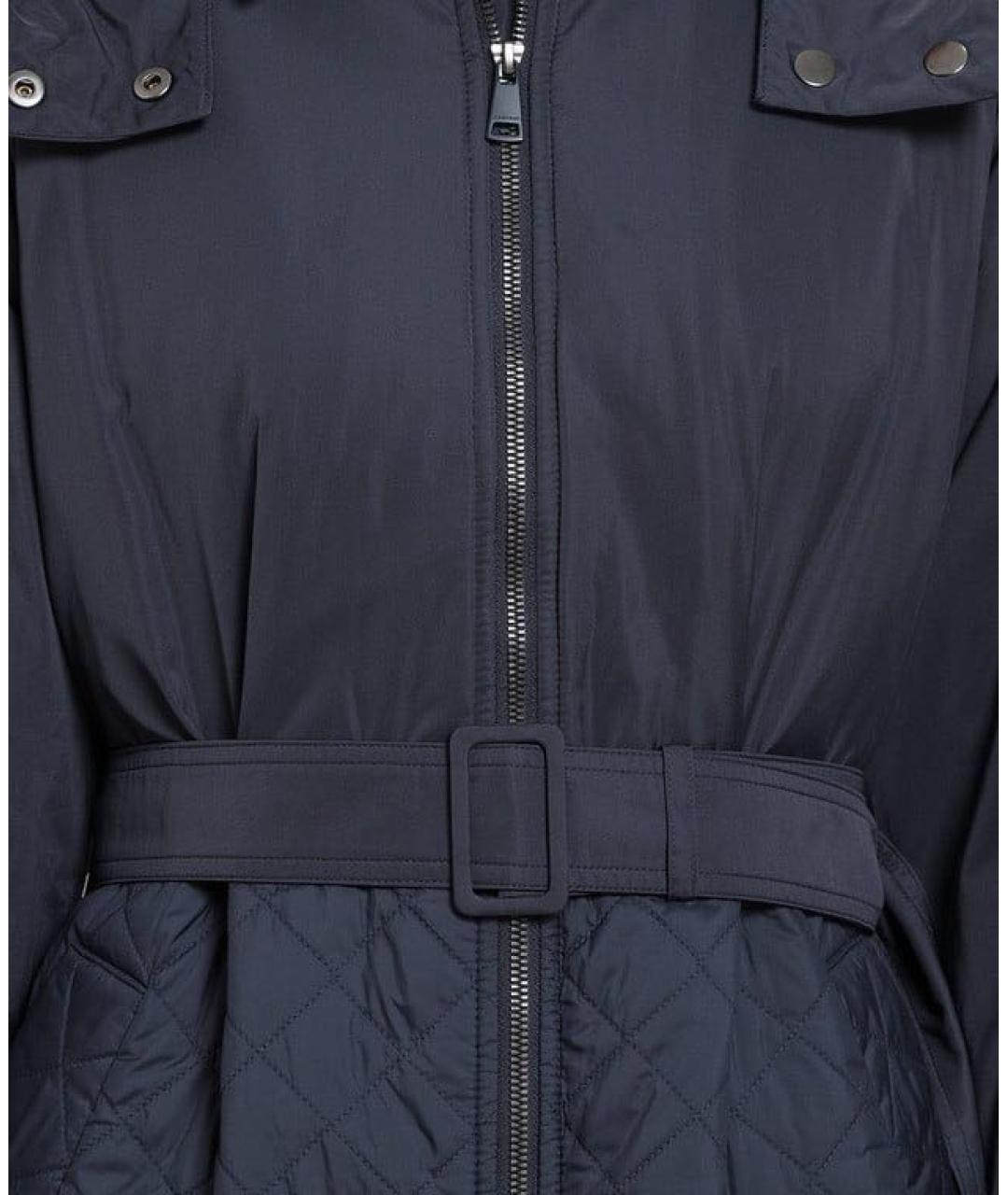 WEEKEND MAX MARA Темно-синее пальто, фото 4