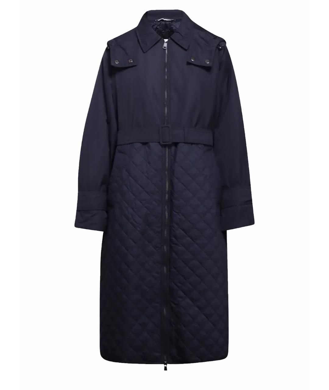 WEEKEND MAX MARA Темно-синее пальто, фото 1