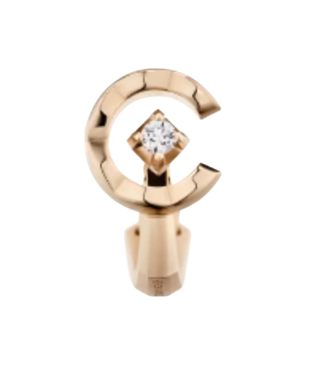 CHANEL Золотые серьги из желтого золота, фото 1