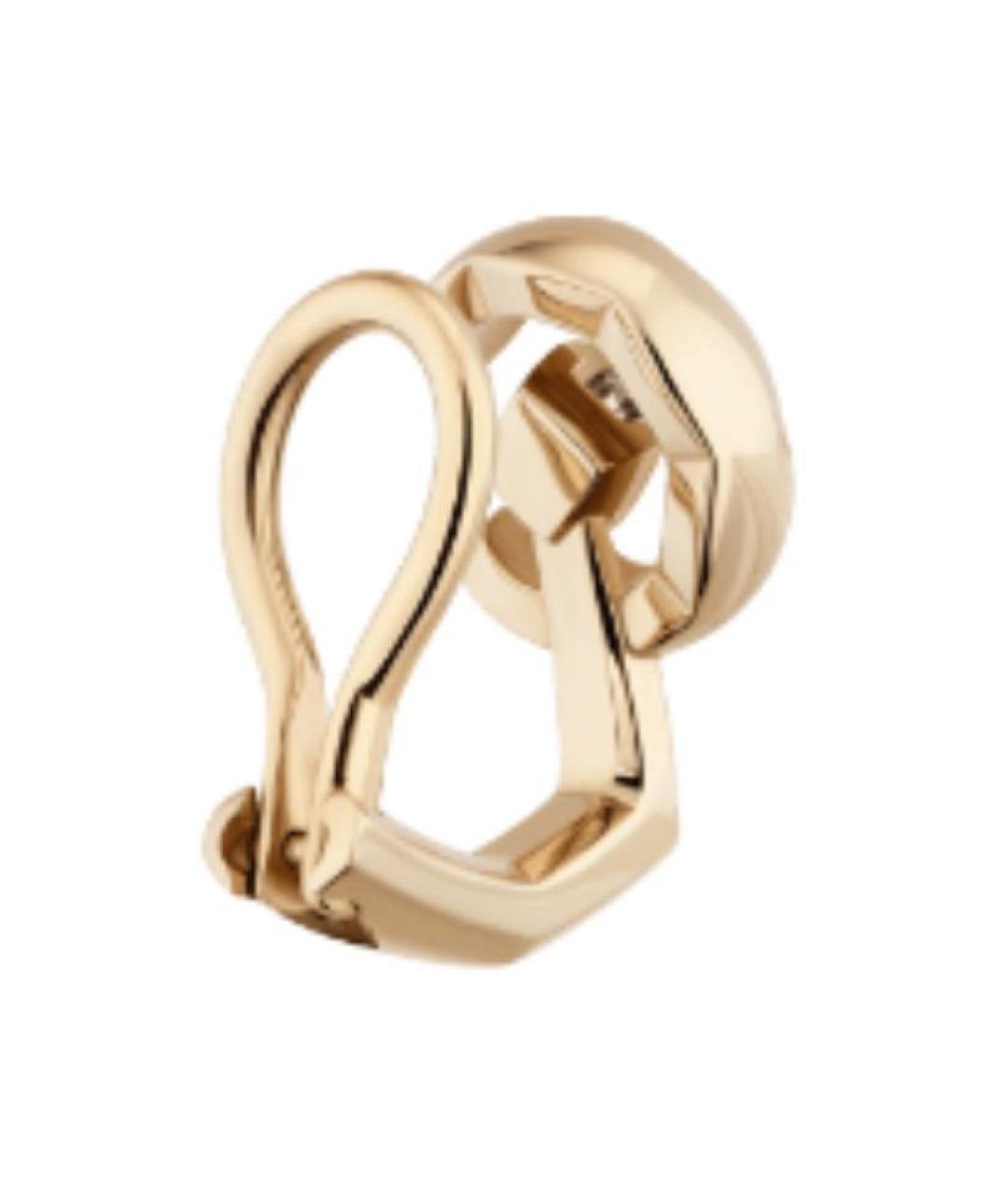 CHANEL Золотые серьги из желтого золота, фото 3